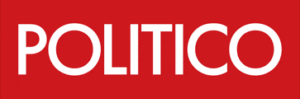 logo-politico Politico logo: red rectangle with the word "Politico" in white, all caps, sans-serif font