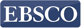 logo-ebsco Ebsco logo: EBSCO is written in white serif font on top of a dark blue rectangle with rounded corners